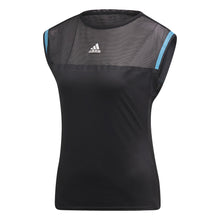 Load image into Gallery viewer, Adidas Escouade Black Womens Tennis Shirt
 - 1