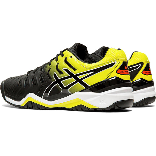 Asics Gel Resolution 7 Black Mens Tennis Shoes