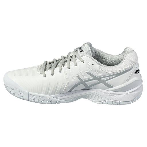 Asics Gel Resolution 7 White Mens Tennis Shoes