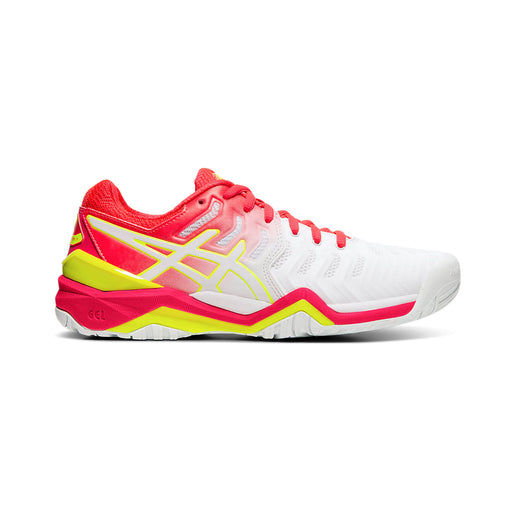 Asics Gel Resolution 7 White Pink W Tennis Shoes