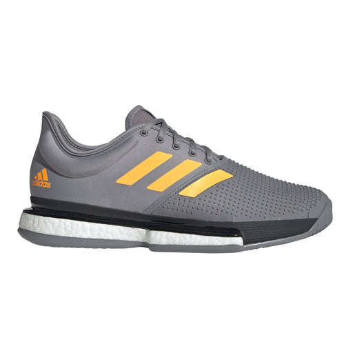 Adidas SoleCourt Boost Grey Mens Tennis Shoes