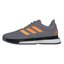 Load image into Gallery viewer, Adidas SoleCourt Boost Grey Mens Tennis Shoes
 - 2