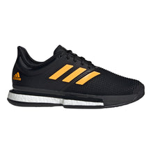 Load image into Gallery viewer, Adidas SoleCourt Boost Black Mens Tennis Shoes
 - 1