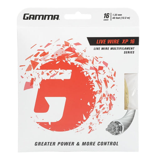 Gamma Live Wire XP 16 Gauge Tennis String - Default Title