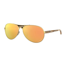 Load image into Gallery viewer, Oakley Feedback Polished Gold Womens Sunglasses - Default Title
 - 1