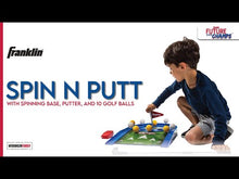 Load and play video in Gallery viewer, Franklin Kids Indoor Spin N Putt Set
 - 3